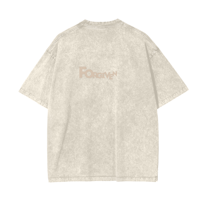 Forgiven Acid Wash Oversize T-Shirt - 250 GSM