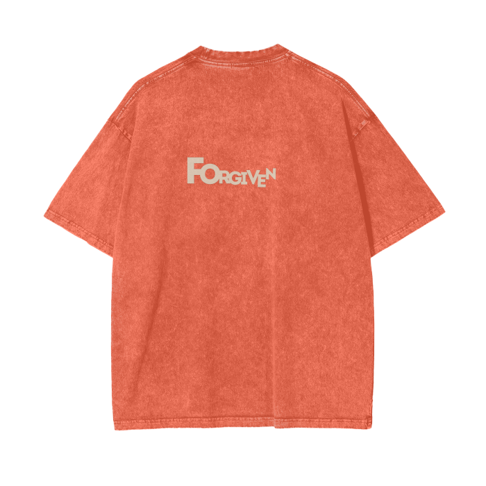 Forgiven Acid Wash Oversize T-Shirt - 250 GSM