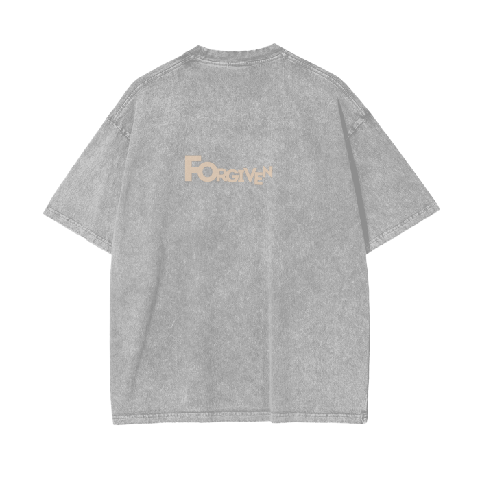 Forgiven Acid Wash Oversize T-Shirt - 250 GSM