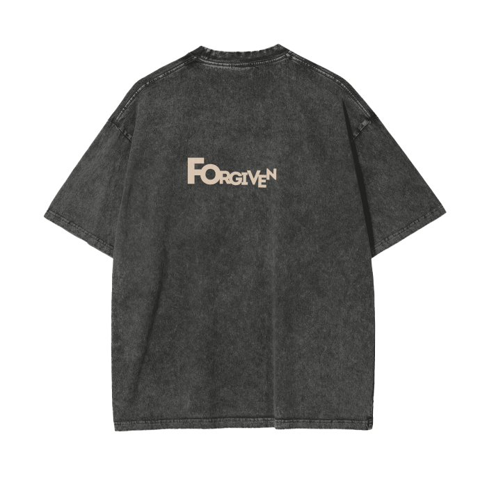 Forgiven Acid Wash Oversize T-Shirt - 250 GSM