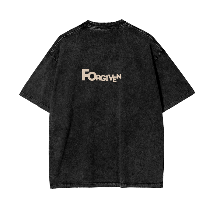 Forgiven Acid Wash Oversize T-Shirt - 250 GSM