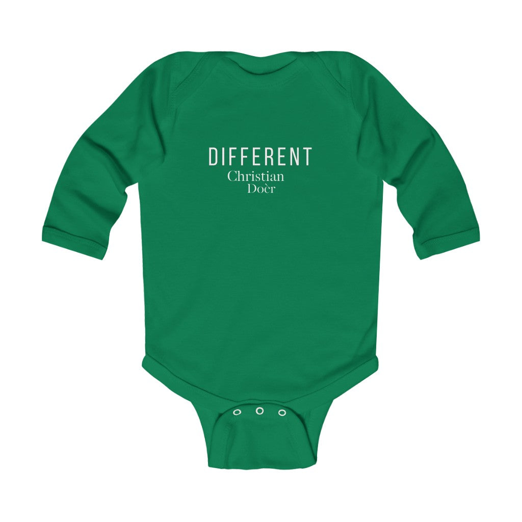 Christian Doèr ®  DIFFERENT Infant Long Sleeve Bodysuit