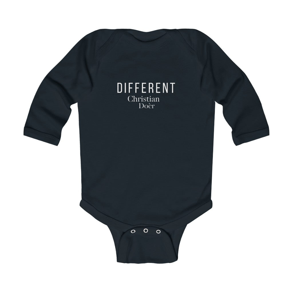 Christian Doèr ®  DIFFERENT Infant Long Sleeve Bodysuit