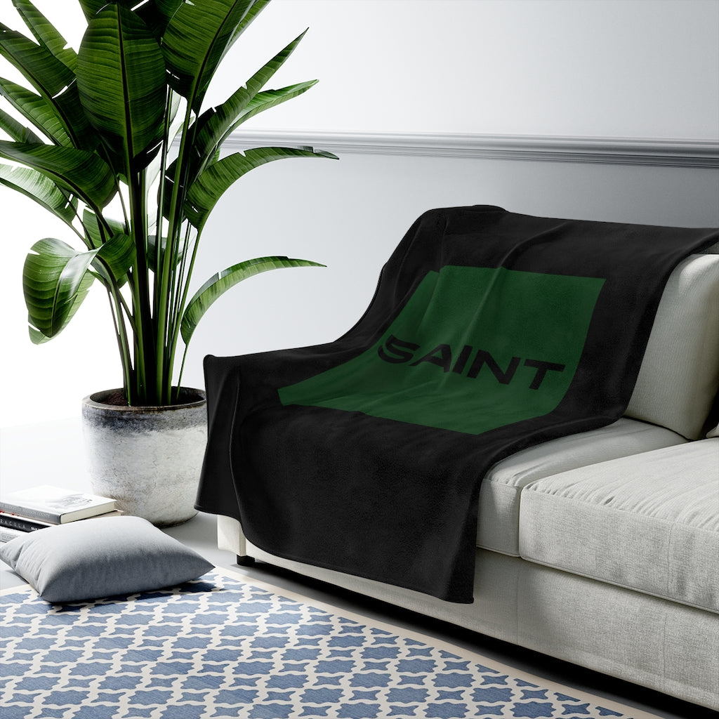 Saint Velveteen Plush Blanket