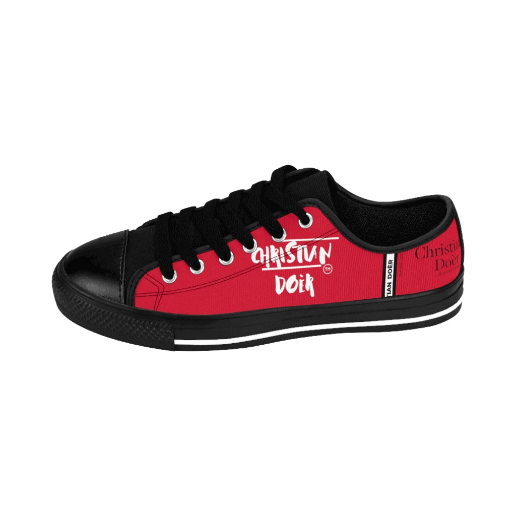 Christian Doer Canvas Shoes - Red