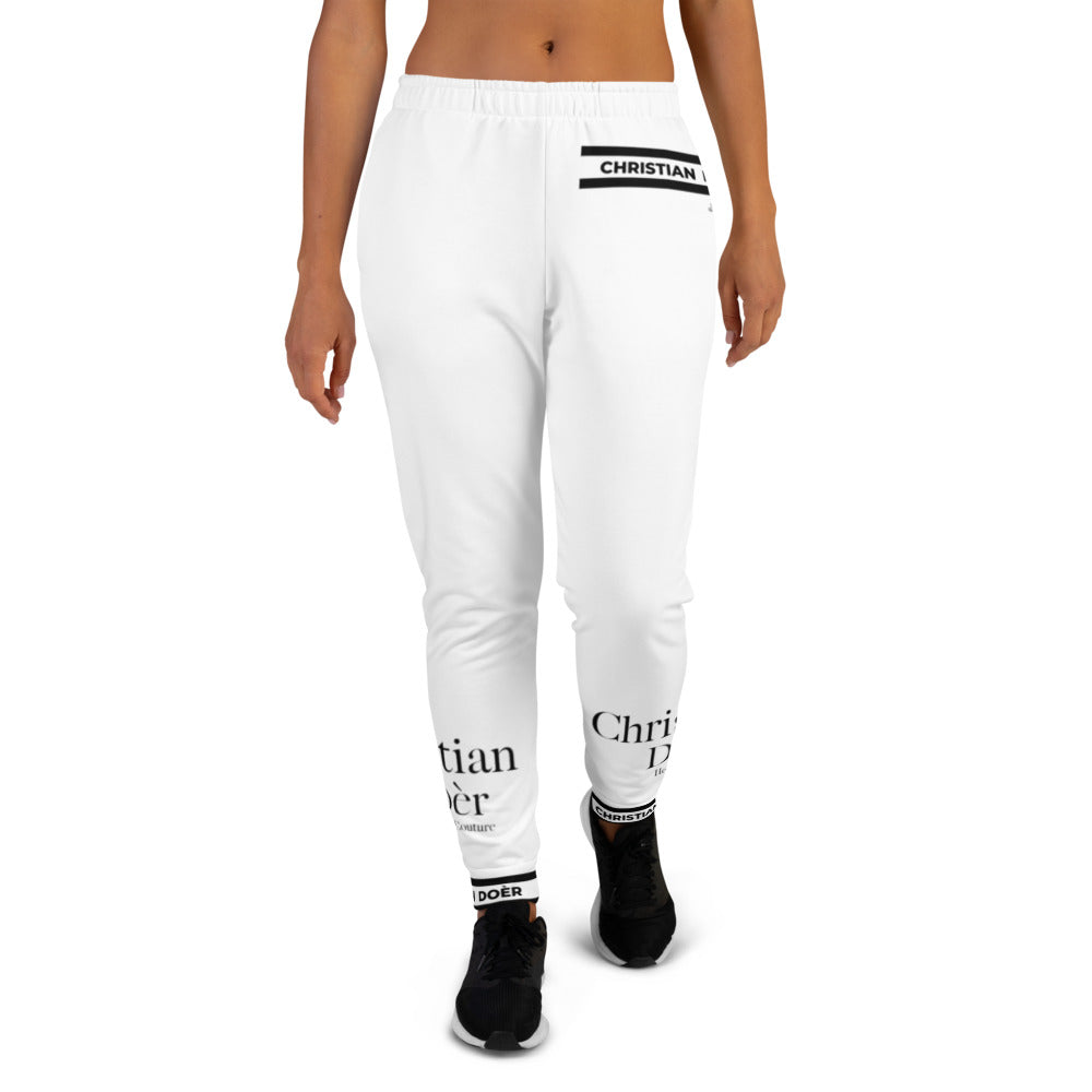 Christian Doer - Women's Joggers White