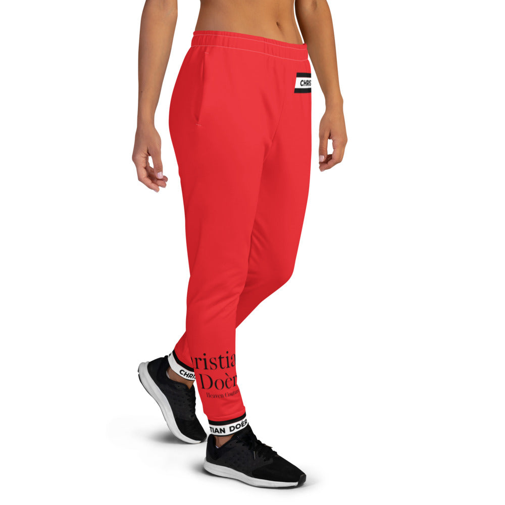 Christian Doer - Women's Joggers Red