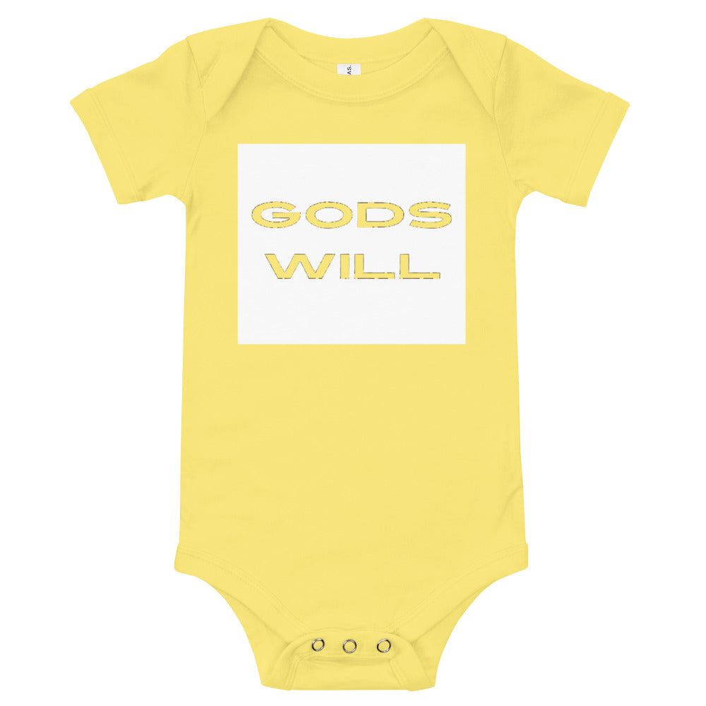 Gods Will Onsie T-Shirt