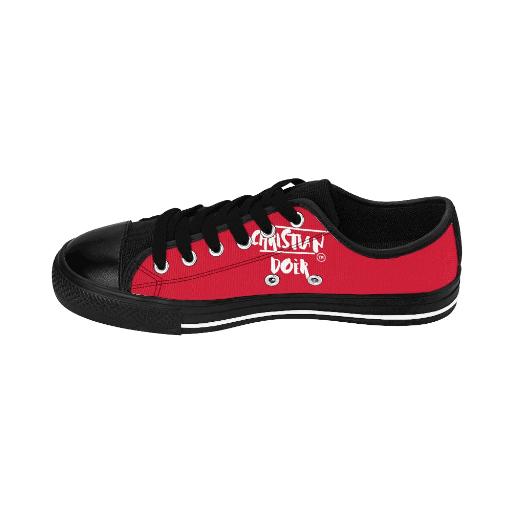 Christian Doer Canvas Shoes - Red